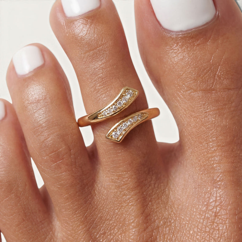 Cleo Toe Ring Set