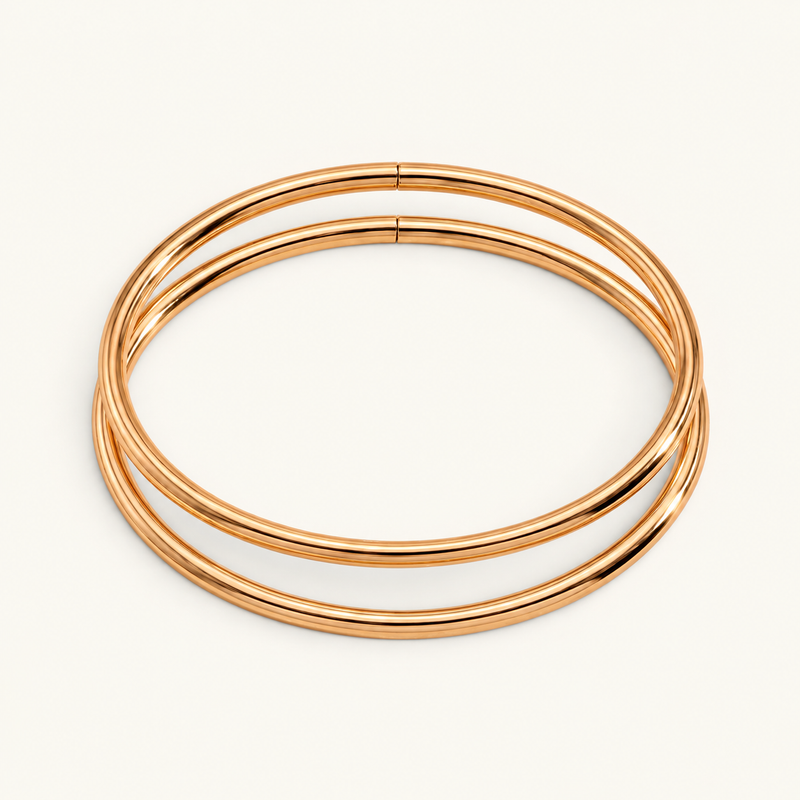 Halo Anklet Stack