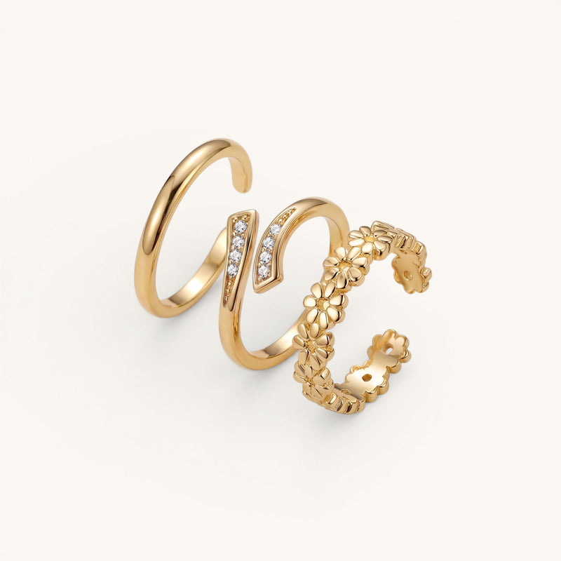 Cleo Toe Ring Set